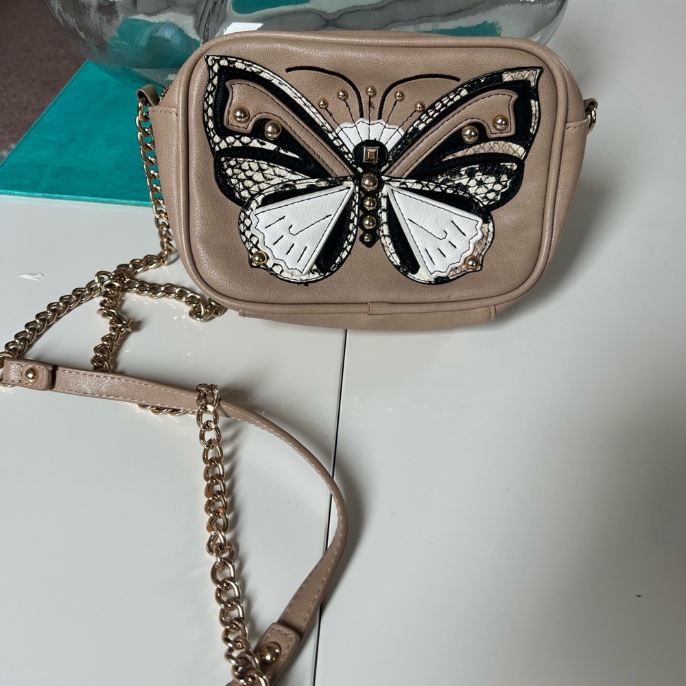 Small cross body butterfly bag